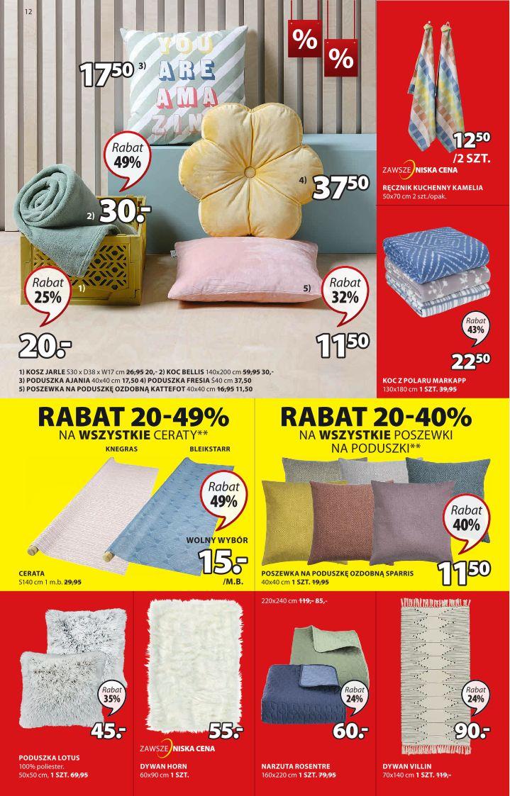 Gazetka promocyjna Jysk str. 12