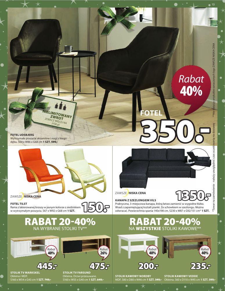 Gazetka promocyjna Jysk str. 13