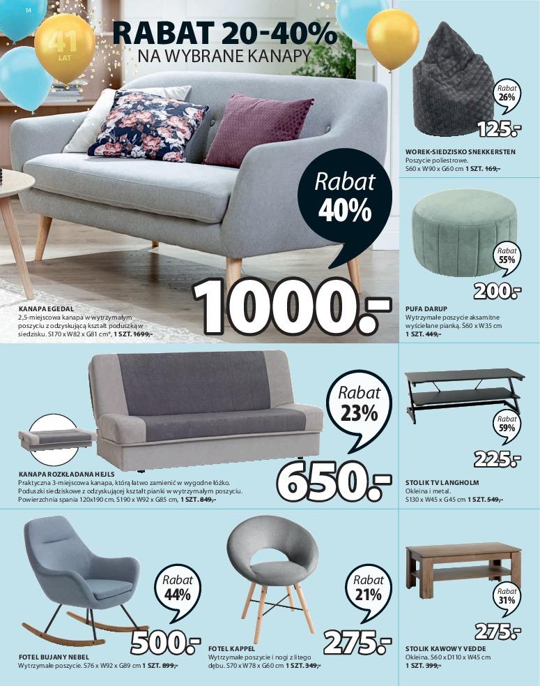 Gazetka promocyjna Jysk str. 14