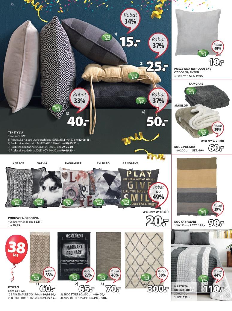 Gazetka promocyjna Jysk str. 20