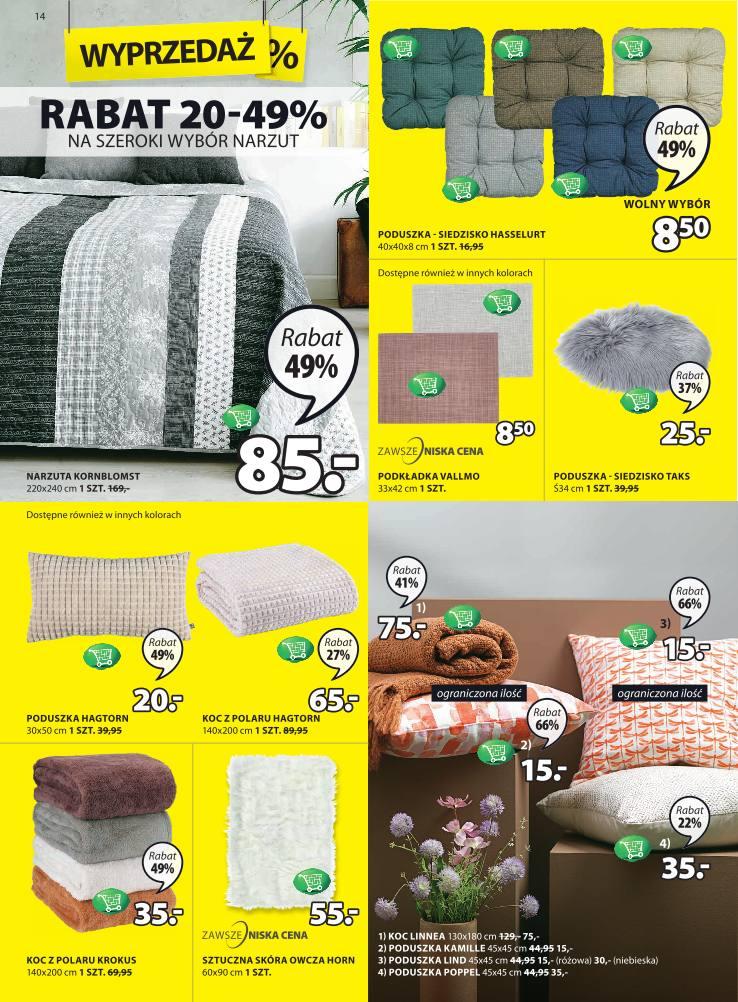 Gazetka promocyjna Jysk str. 14