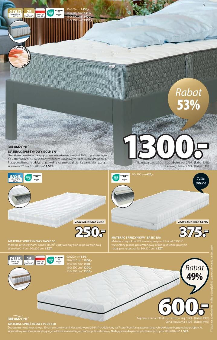 Gazetka promocyjna Jysk str. 9