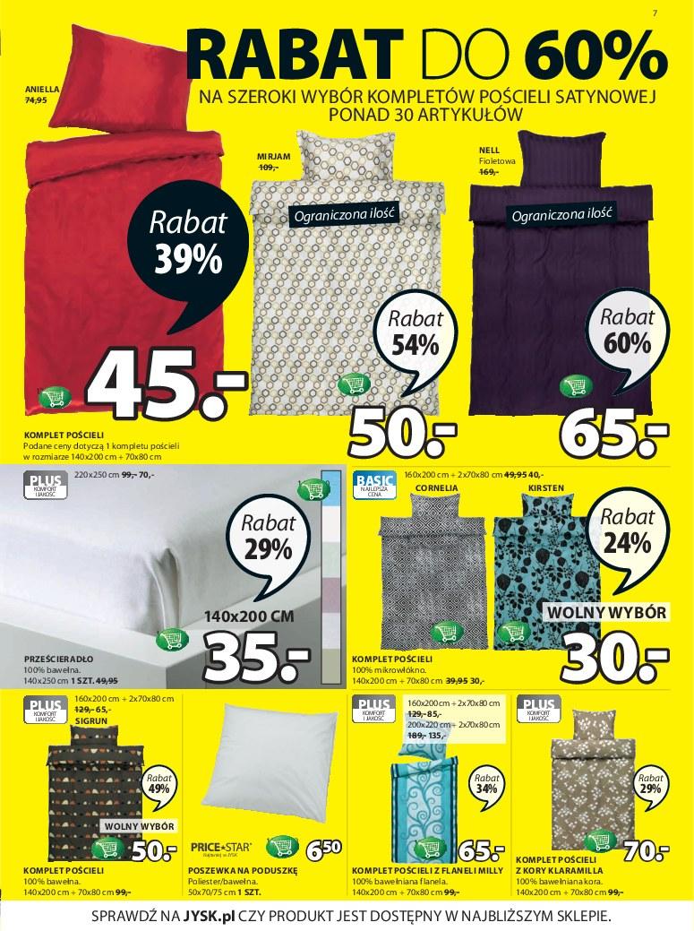 Gazetka promocyjna Jysk str. 7