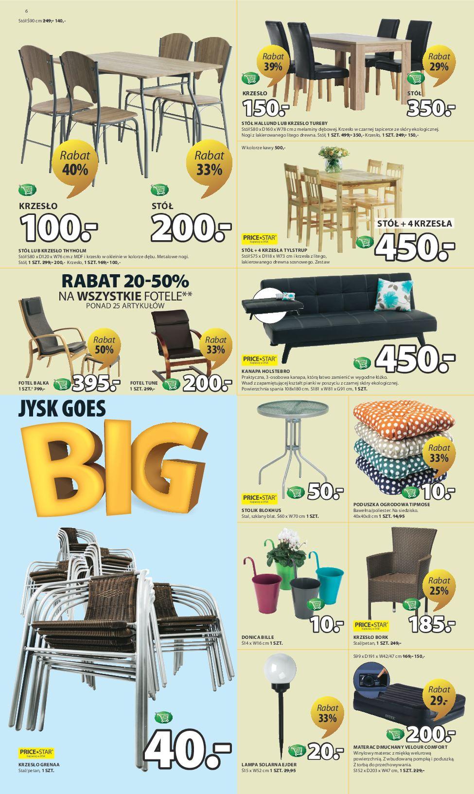 Gazetka promocyjna Jysk str. 6