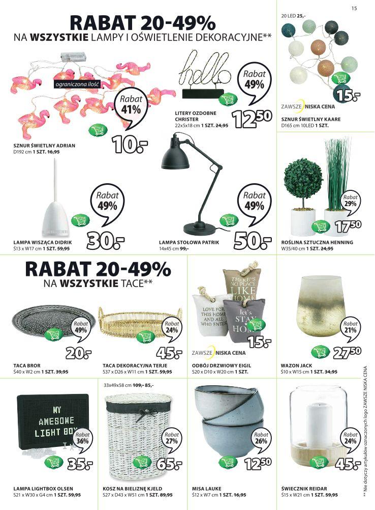Gazetka promocyjna Jysk str. 15