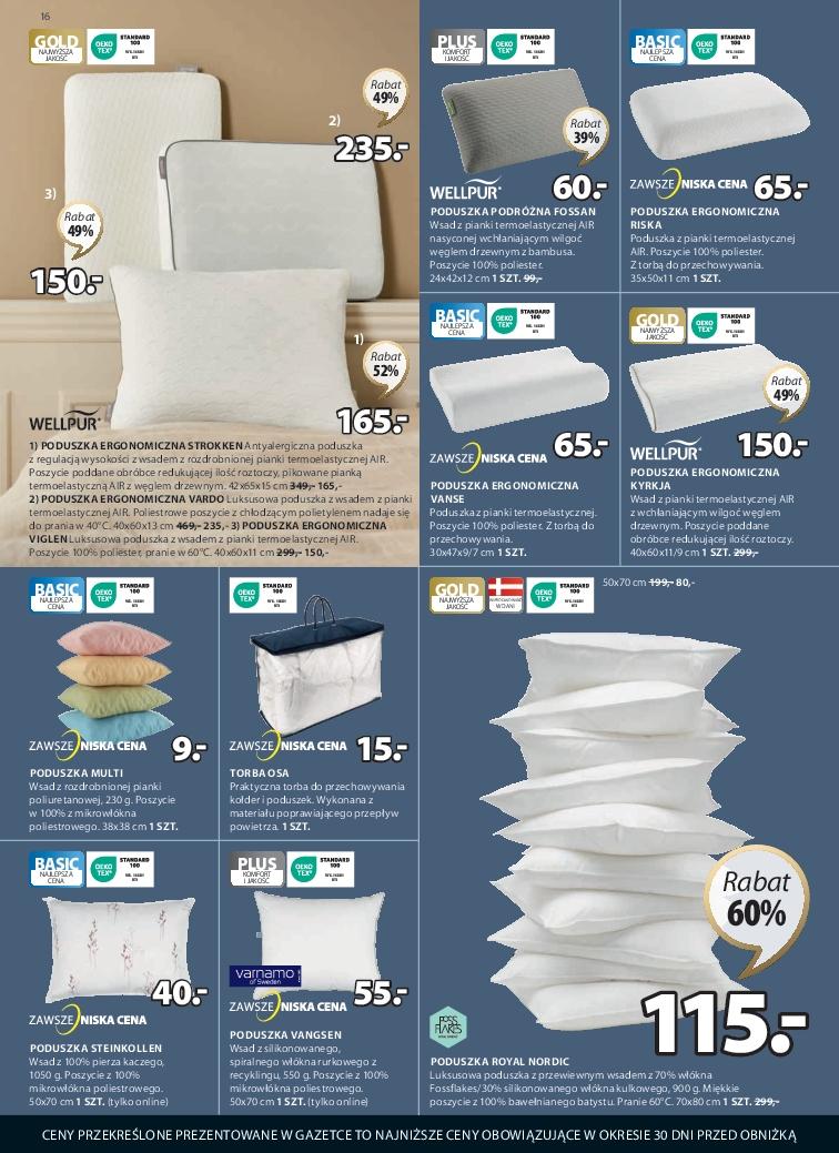 Gazetka promocyjna Jysk str. 16