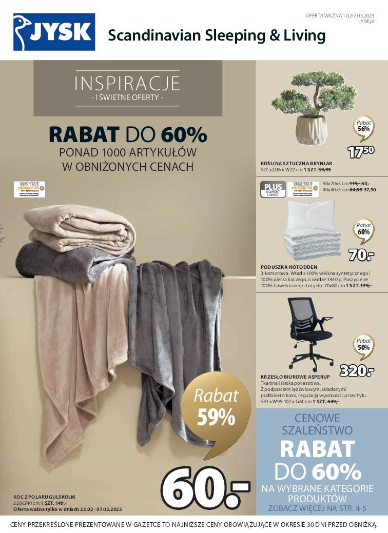 Gazetka promocyjna Jysk str. 1