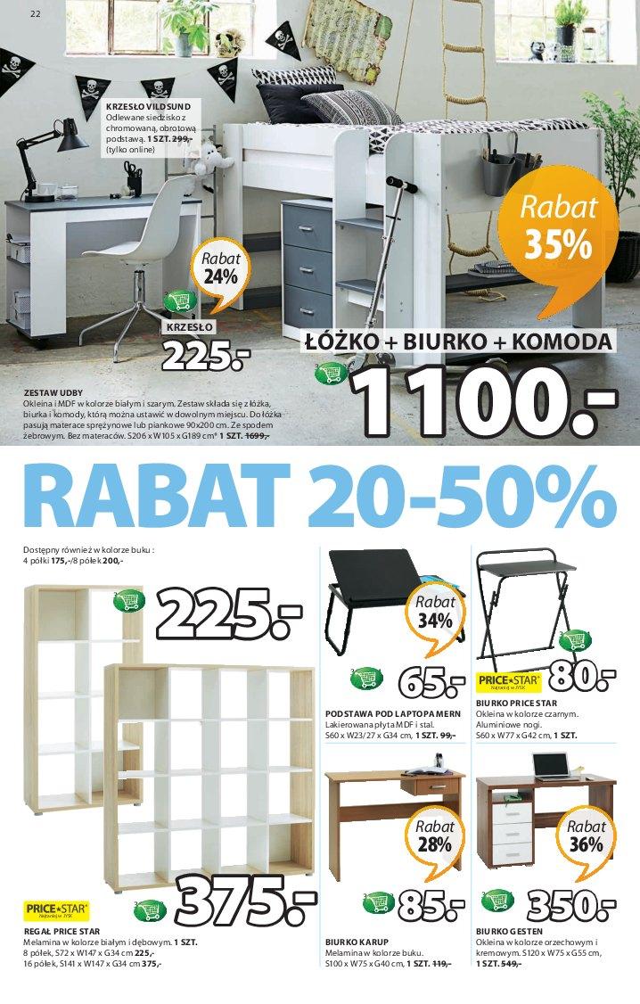 Gazetka promocyjna Jysk str. 22
