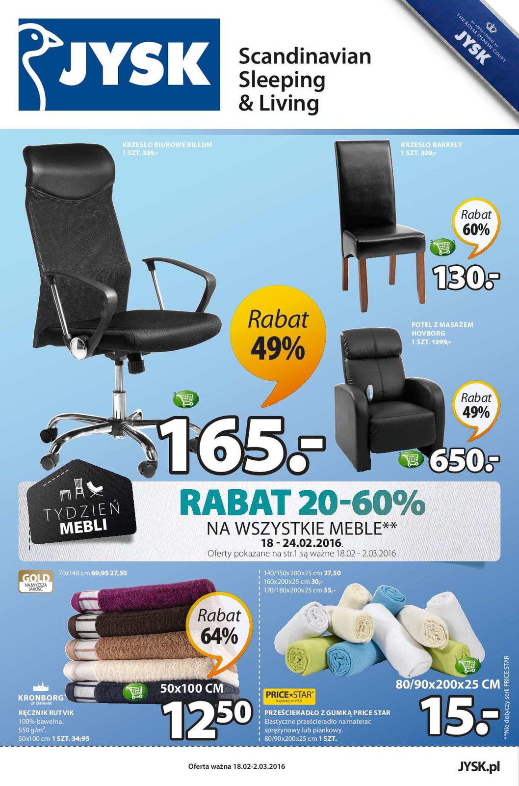 Gazetka promocyjna Jysk str. 1