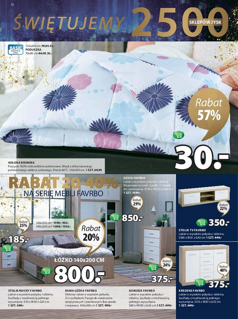 Gazetka promocyjna Jysk str. 12