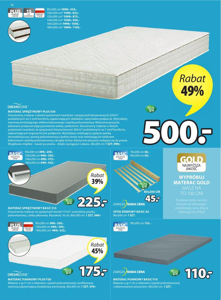 Gazetka promocyjna Jysk str. 16