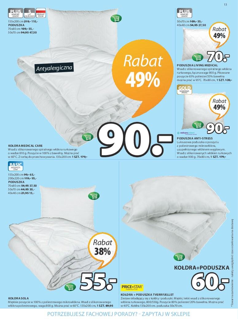 Gazetka promocyjna Jysk str. 13