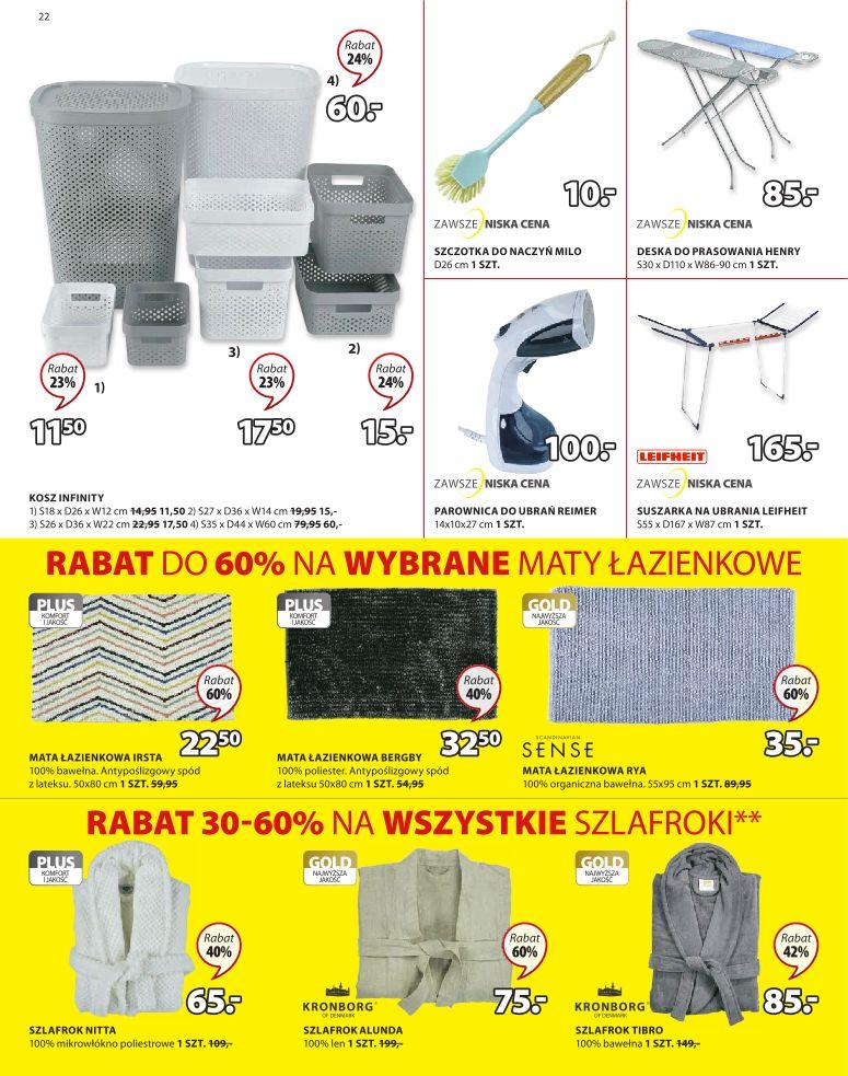 Gazetka promocyjna Jysk str. 22