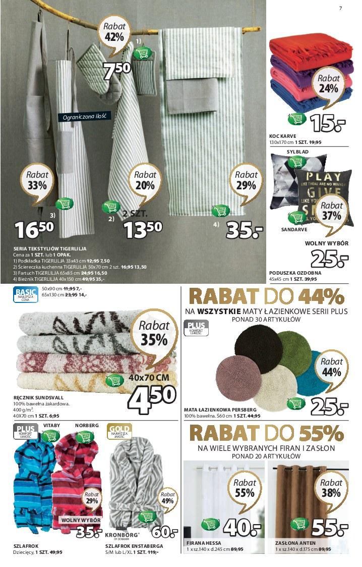 Gazetka promocyjna Jysk str. 7