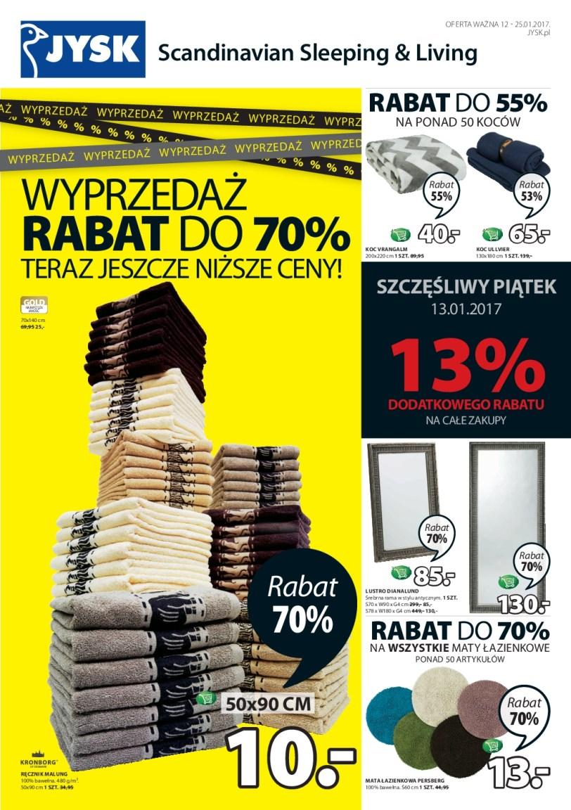 Gazetka promocyjna Jysk str. 1