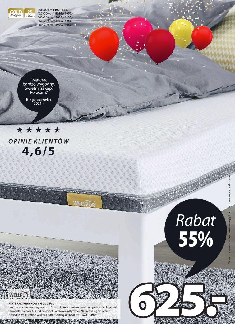 Gazetka promocyjna Jysk str. 15