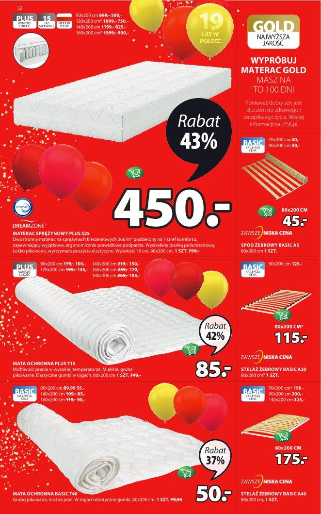 Gazetka promocyjna Jysk str. 12