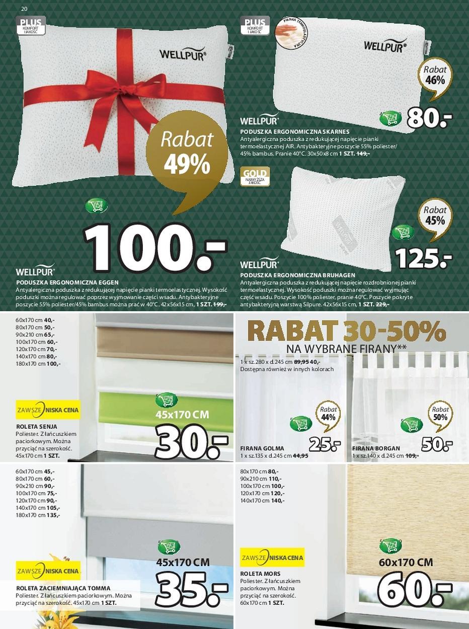 Gazetka promocyjna Jysk str. 20