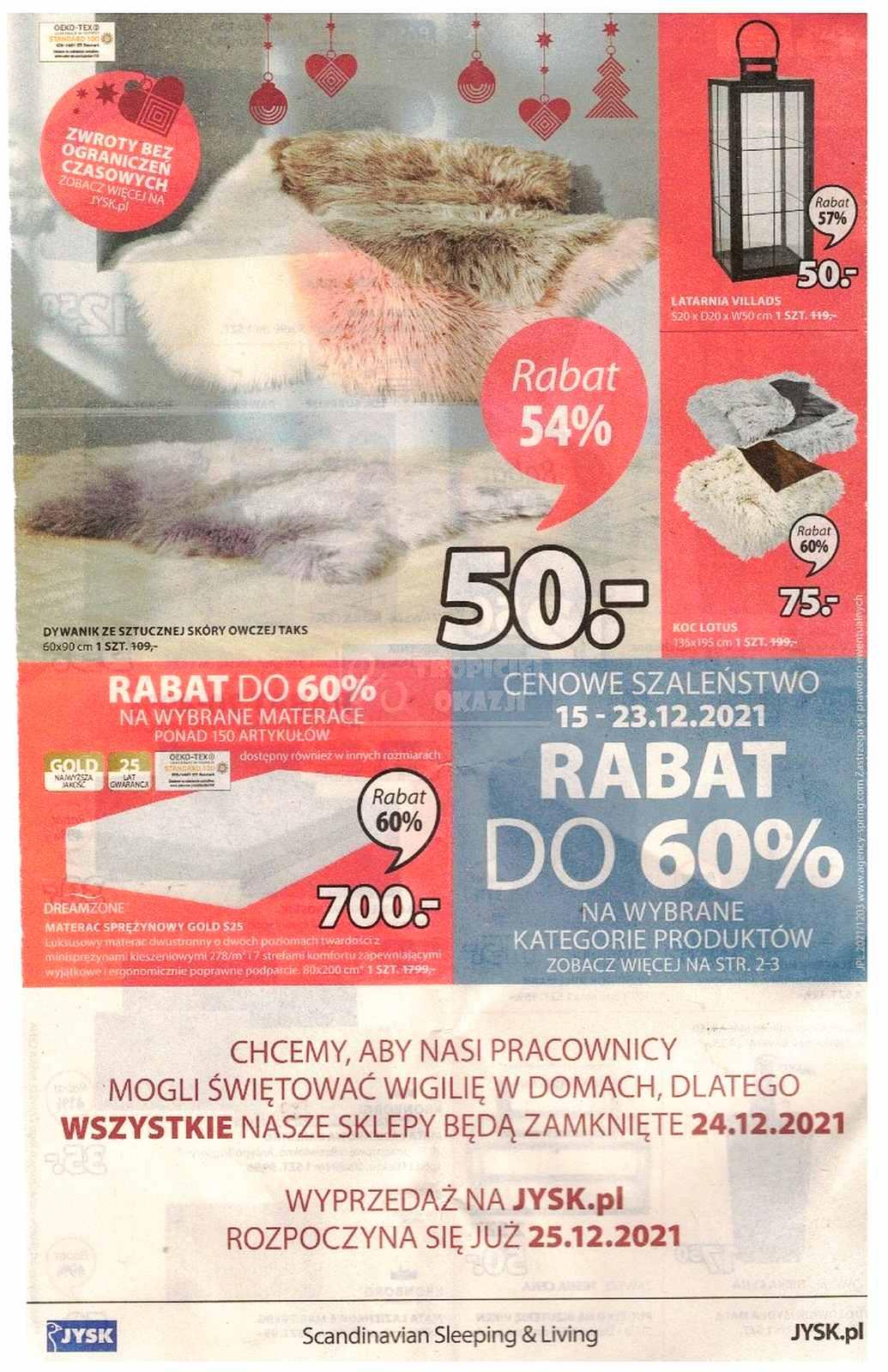 Gazetka promocyjna Jysk str. 16