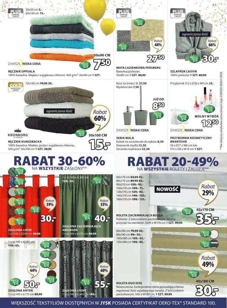Gazetka promocyjna Jysk str. 17