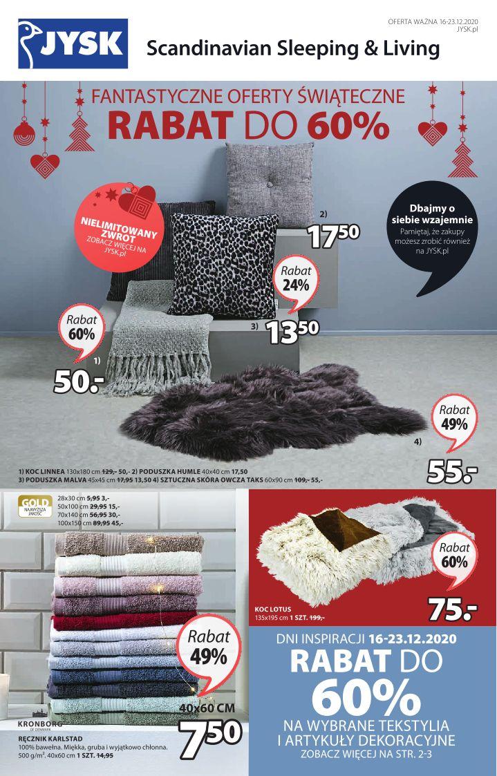 Gazetka promocyjna Jysk str. 1