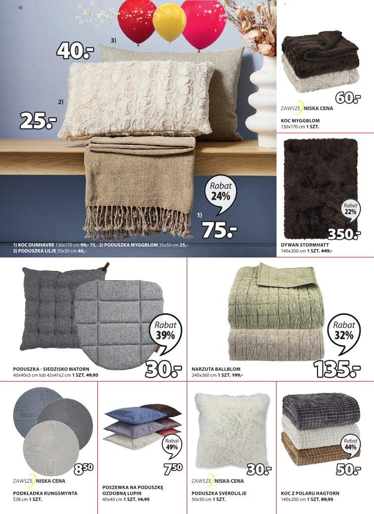 Gazetka promocyjna Jysk str. 16