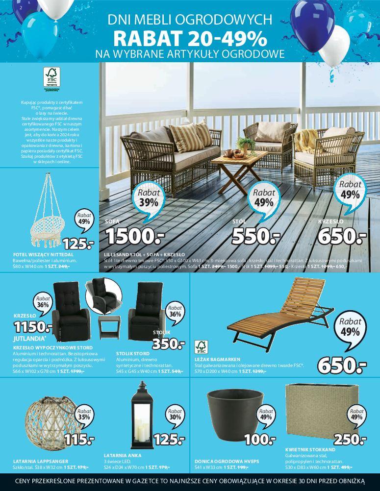 Gazetka promocyjna Jysk str. 2