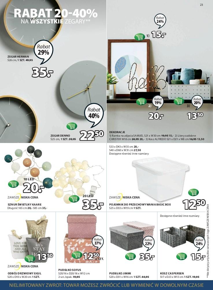 Gazetka promocyjna Jysk str. 23
