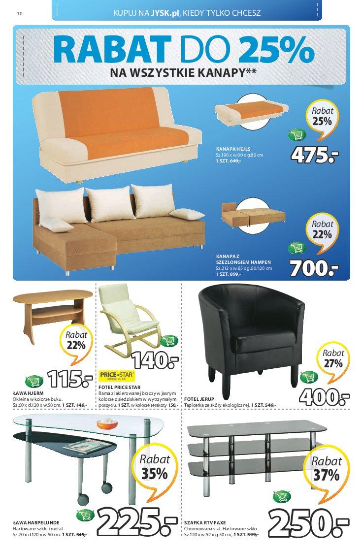 Gazetka promocyjna Jysk str. 10