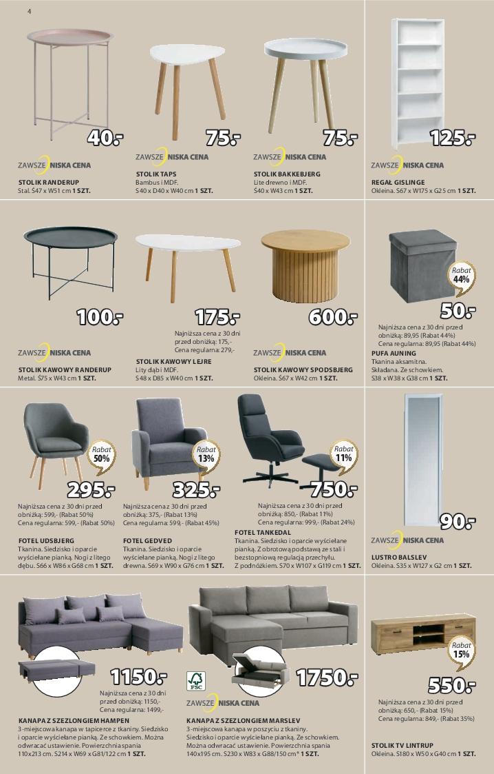 Gazetka promocyjna Jysk str. 4