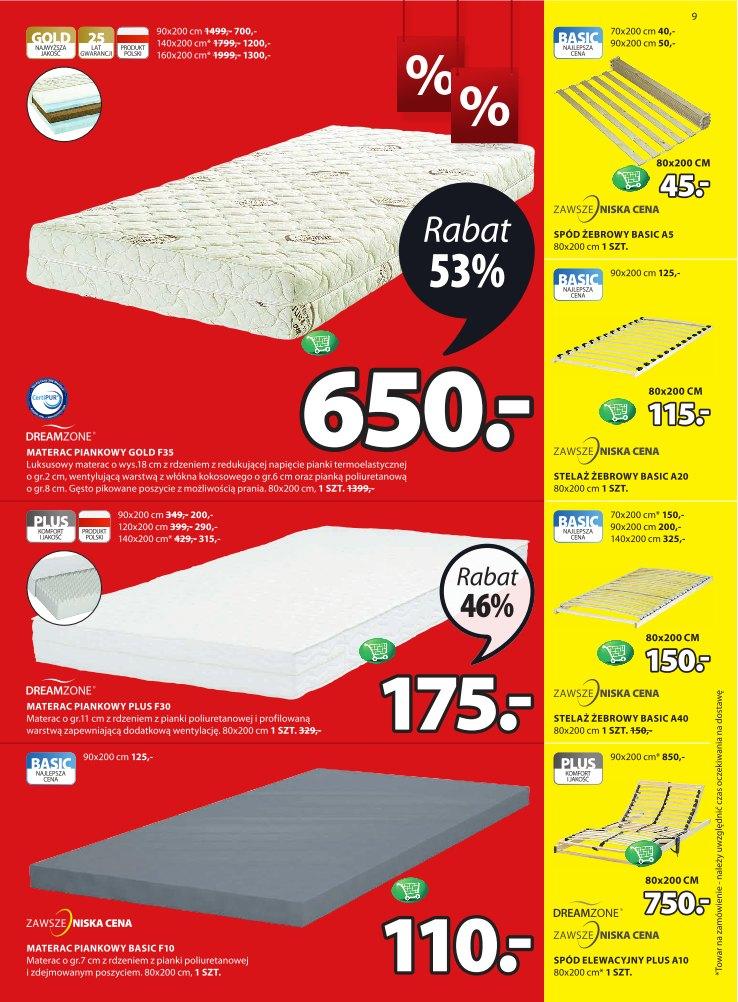 Gazetka promocyjna Jysk str. 9