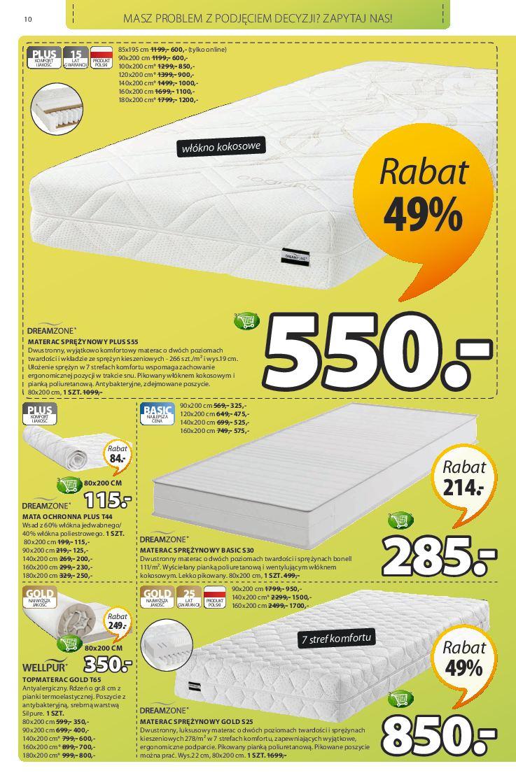 Gazetka promocyjna Jysk str. 10