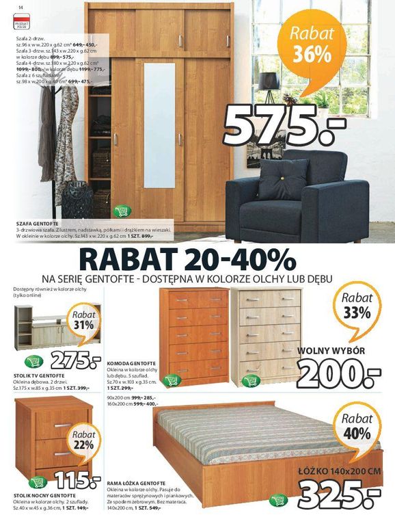 Gazetka promocyjna Jysk str. 14