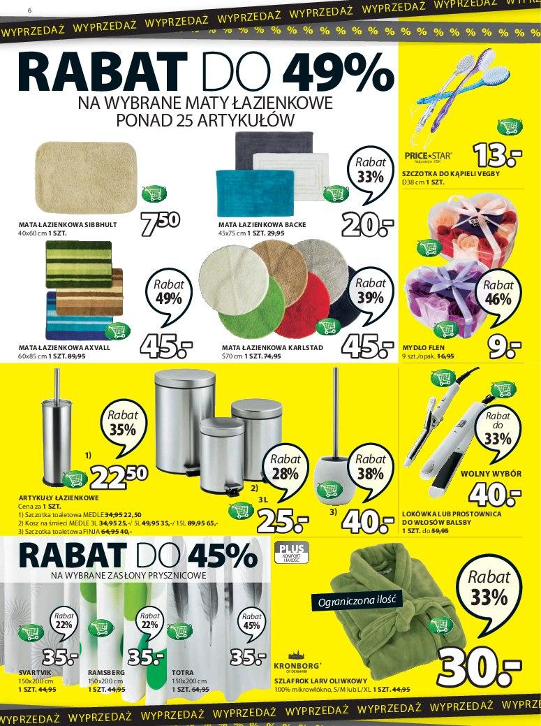 Gazetka promocyjna Jysk str. 6