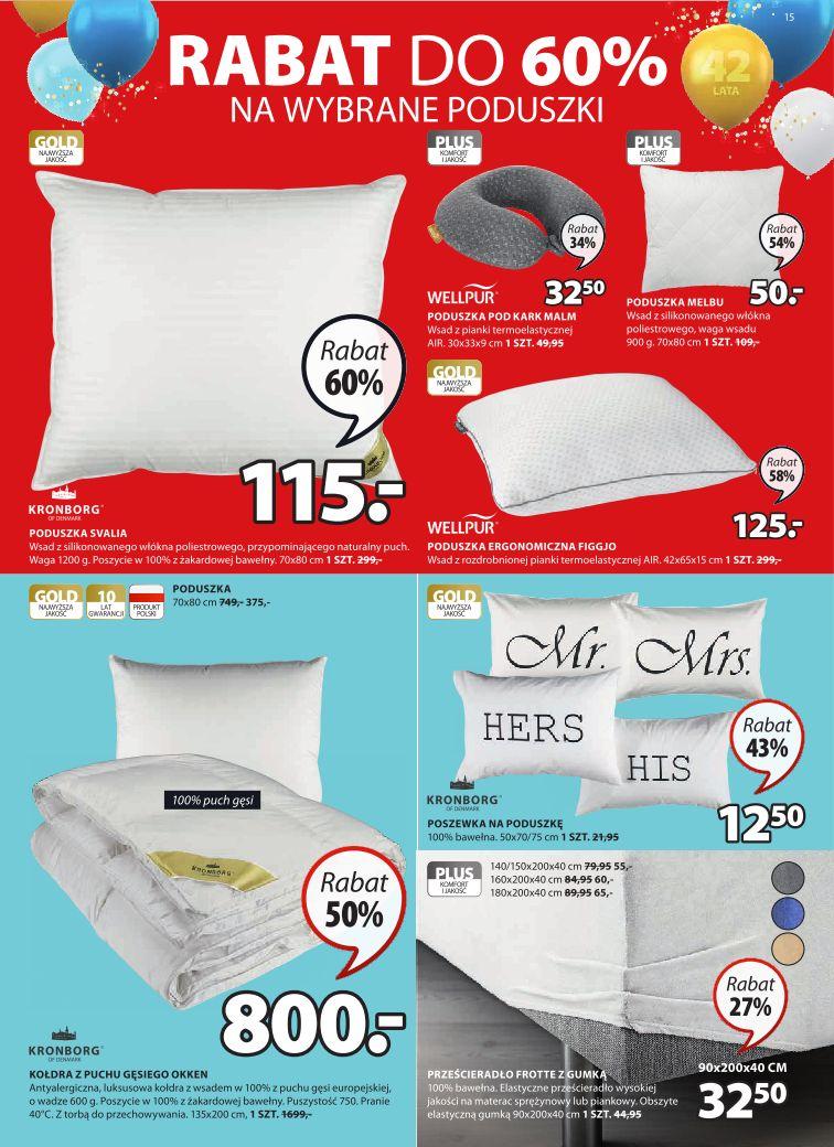 Gazetka promocyjna Jysk str. 15