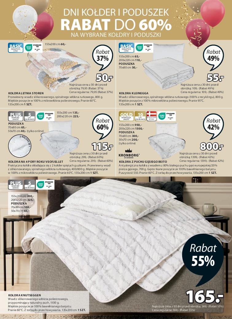 Gazetka promocyjna Jysk str. 2