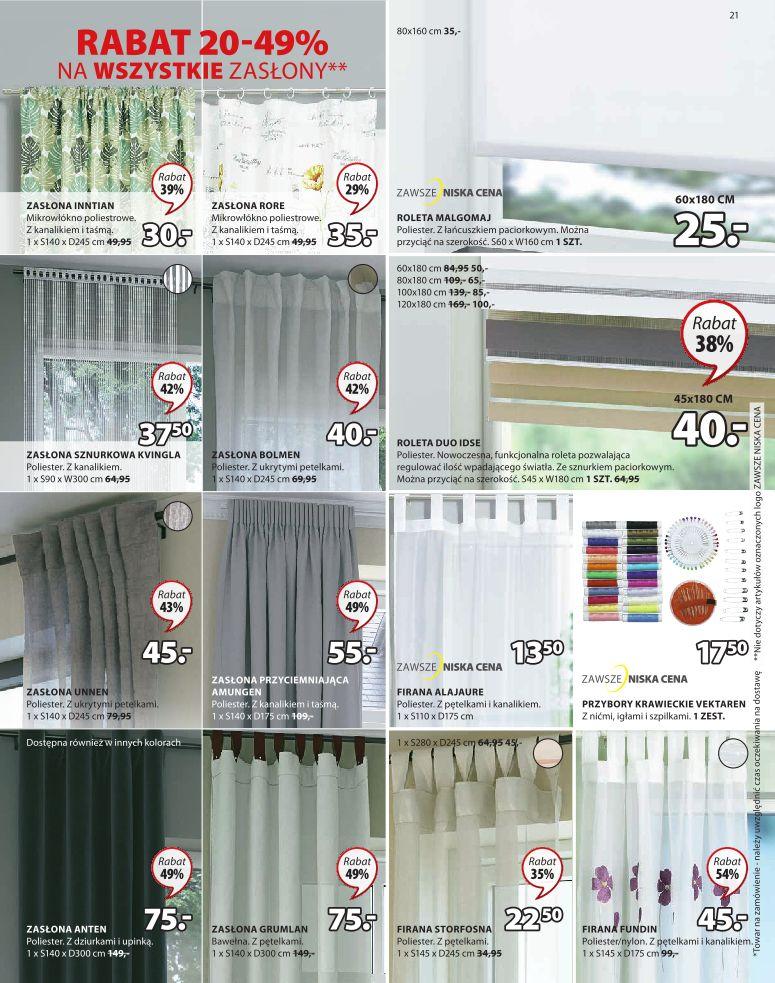 Gazetka promocyjna Jysk str. 21