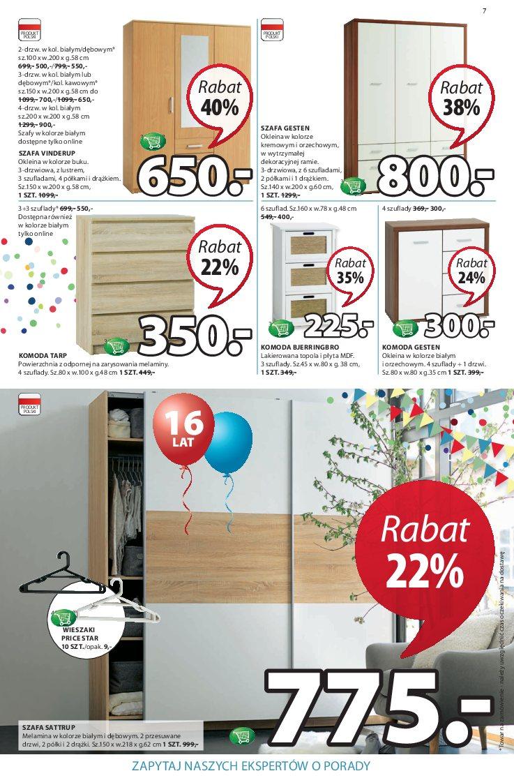 Gazetka promocyjna Jysk str. 7
