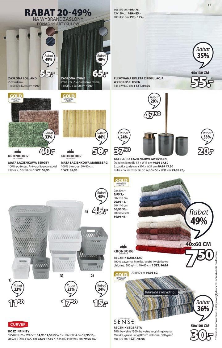 Gazetka promocyjna Jysk str. 13