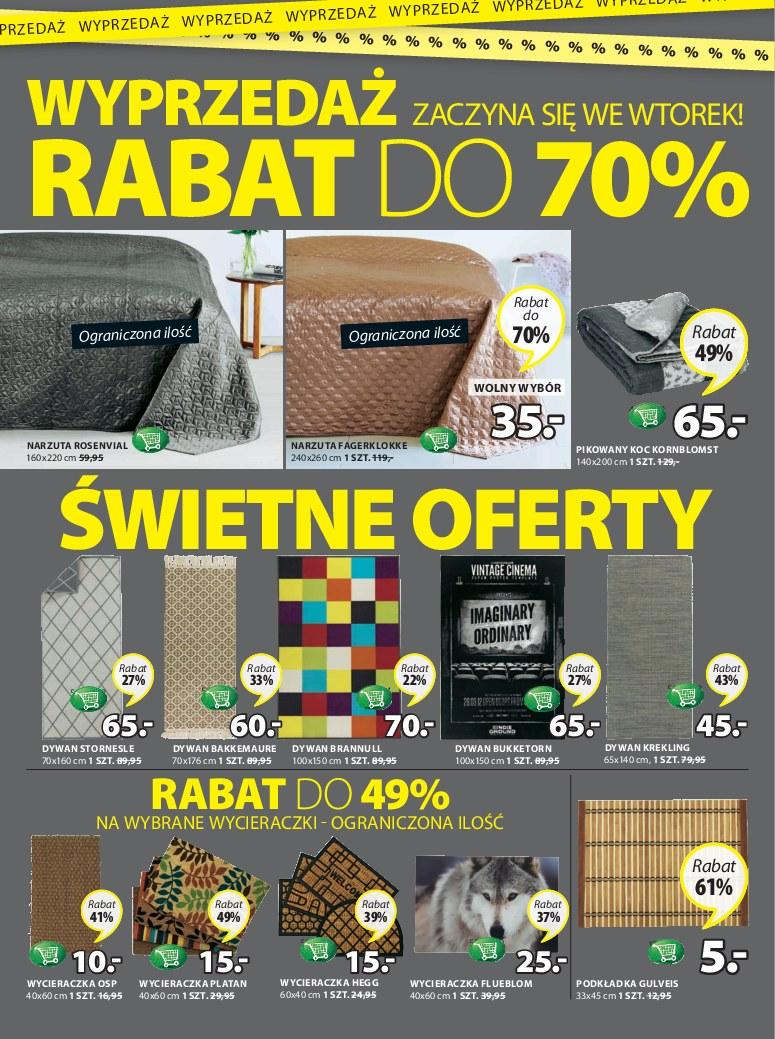 Gazetka promocyjna Jysk str. 2