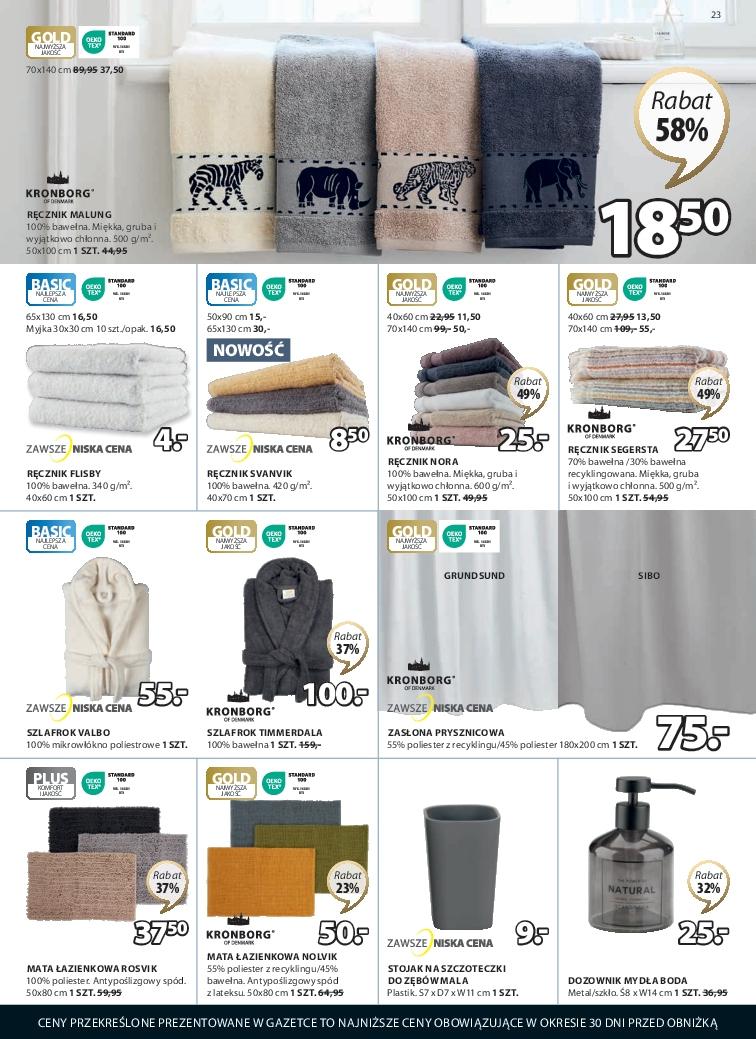 Gazetka promocyjna Jysk str. 23