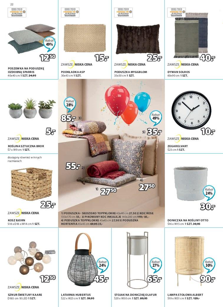 Gazetka promocyjna Jysk str. 22