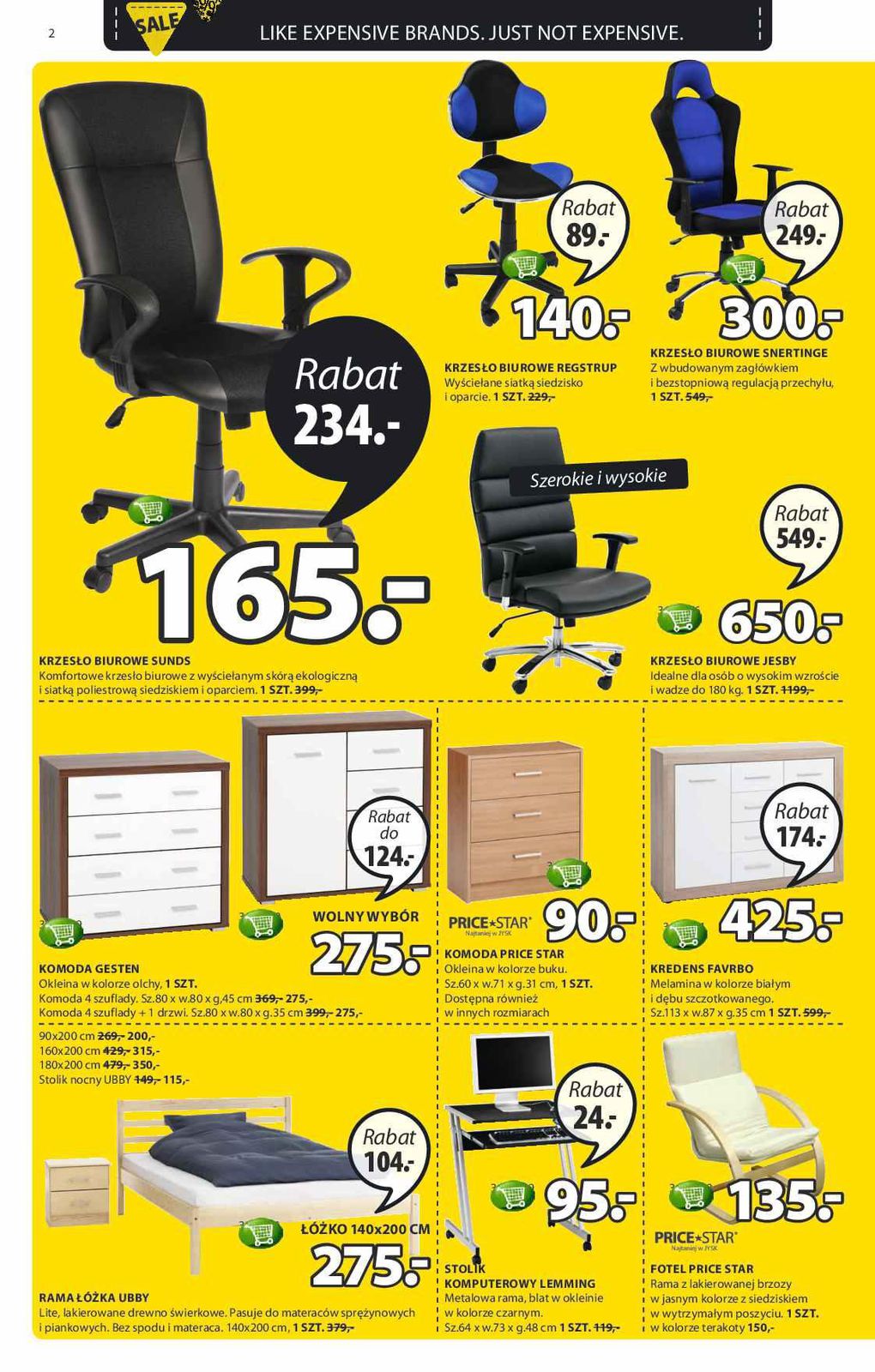 Gazetka promocyjna Jysk str. 2