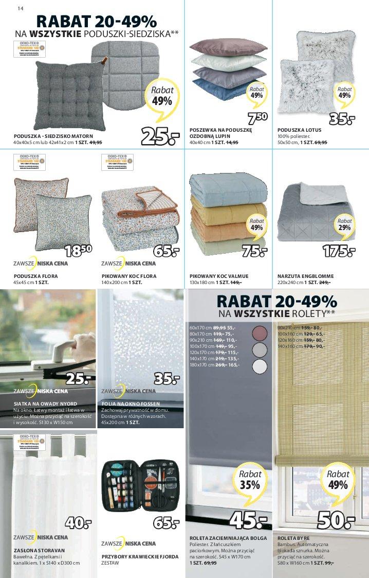 Gazetka promocyjna Jysk str. 14