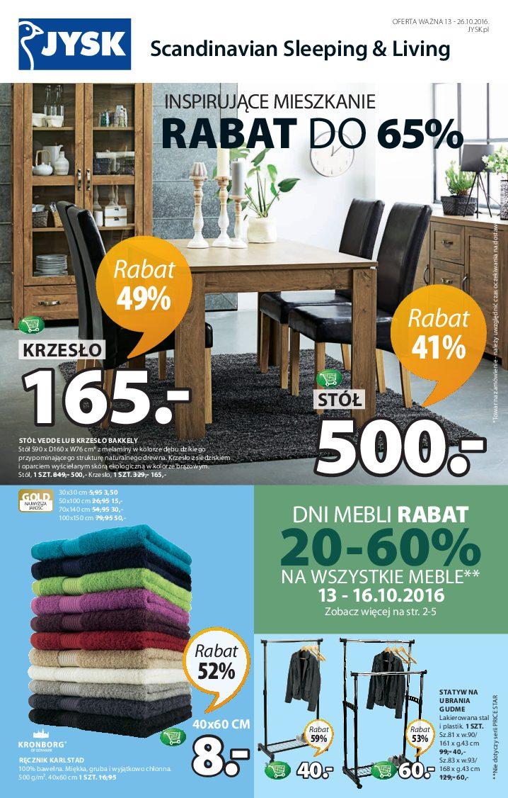 Gazetka promocyjna Jysk str. 1