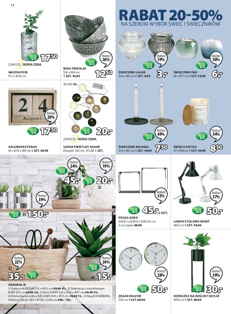 Gazetka promocyjna Jysk str. 14