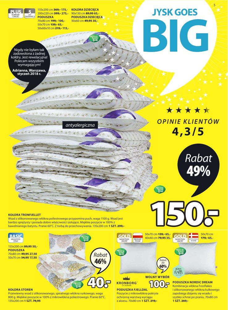 Gazetka promocyjna Jysk str. 5