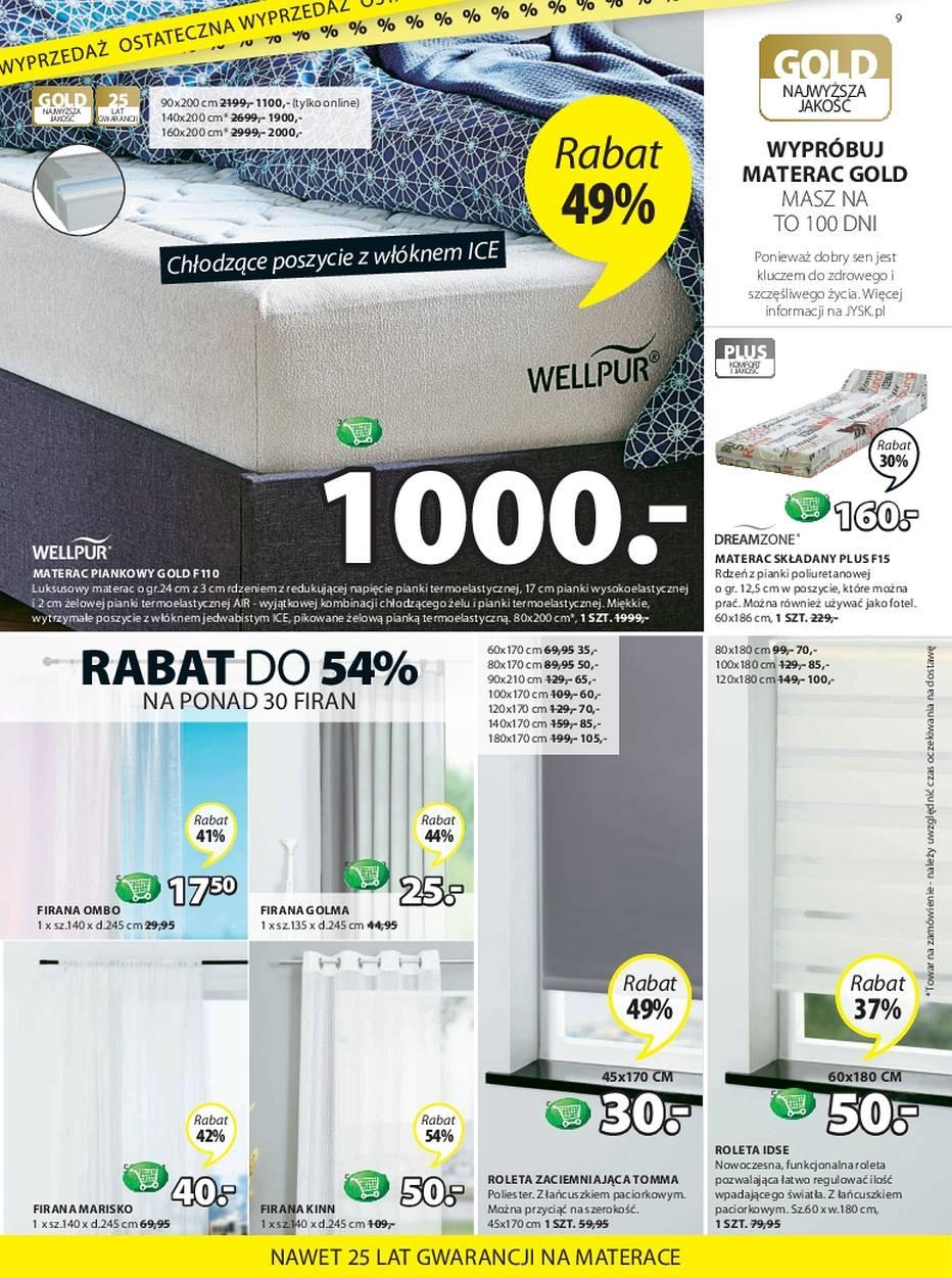 Gazetka promocyjna Jysk str. 9