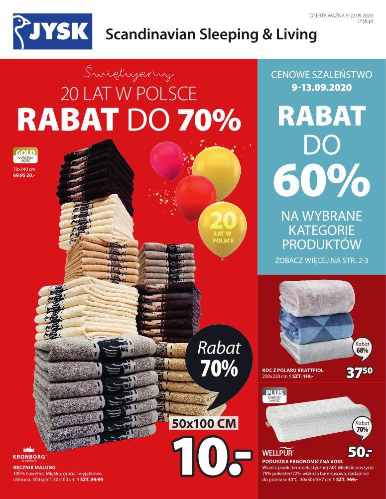 Gazetka promocyjna Jysk str. 1