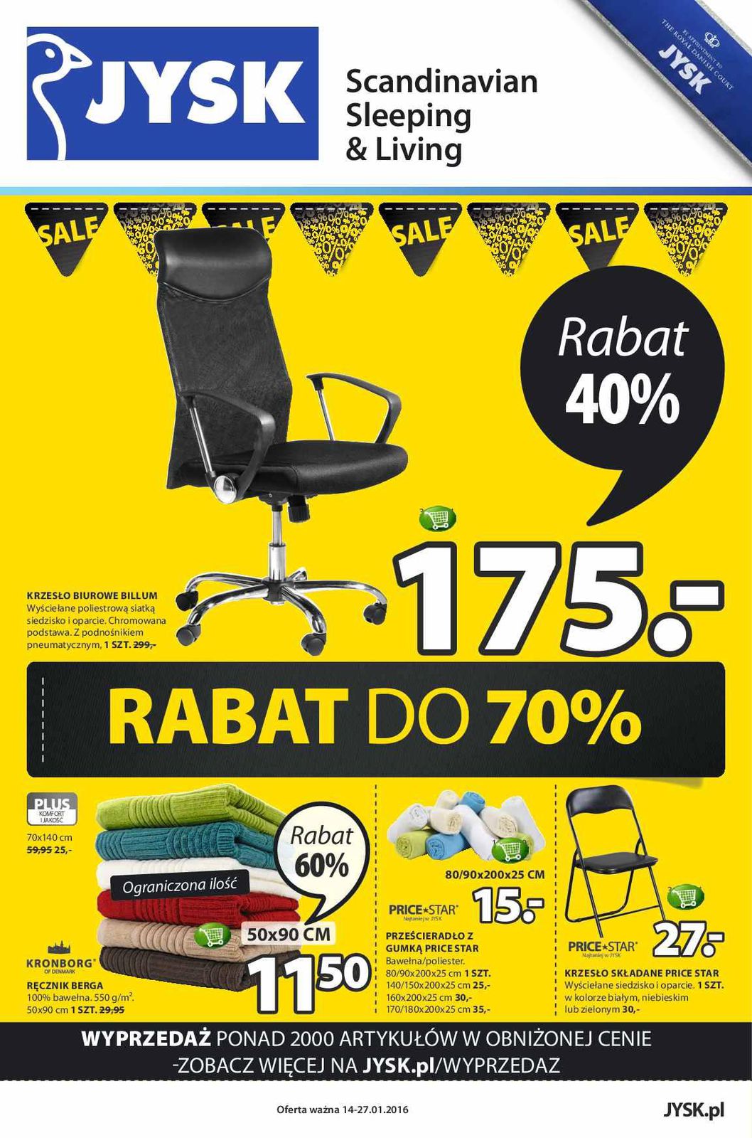 Gazetka promocyjna Jysk str. 1